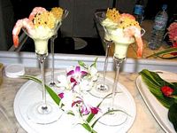 Avocado Mousse Prawn Cocktail